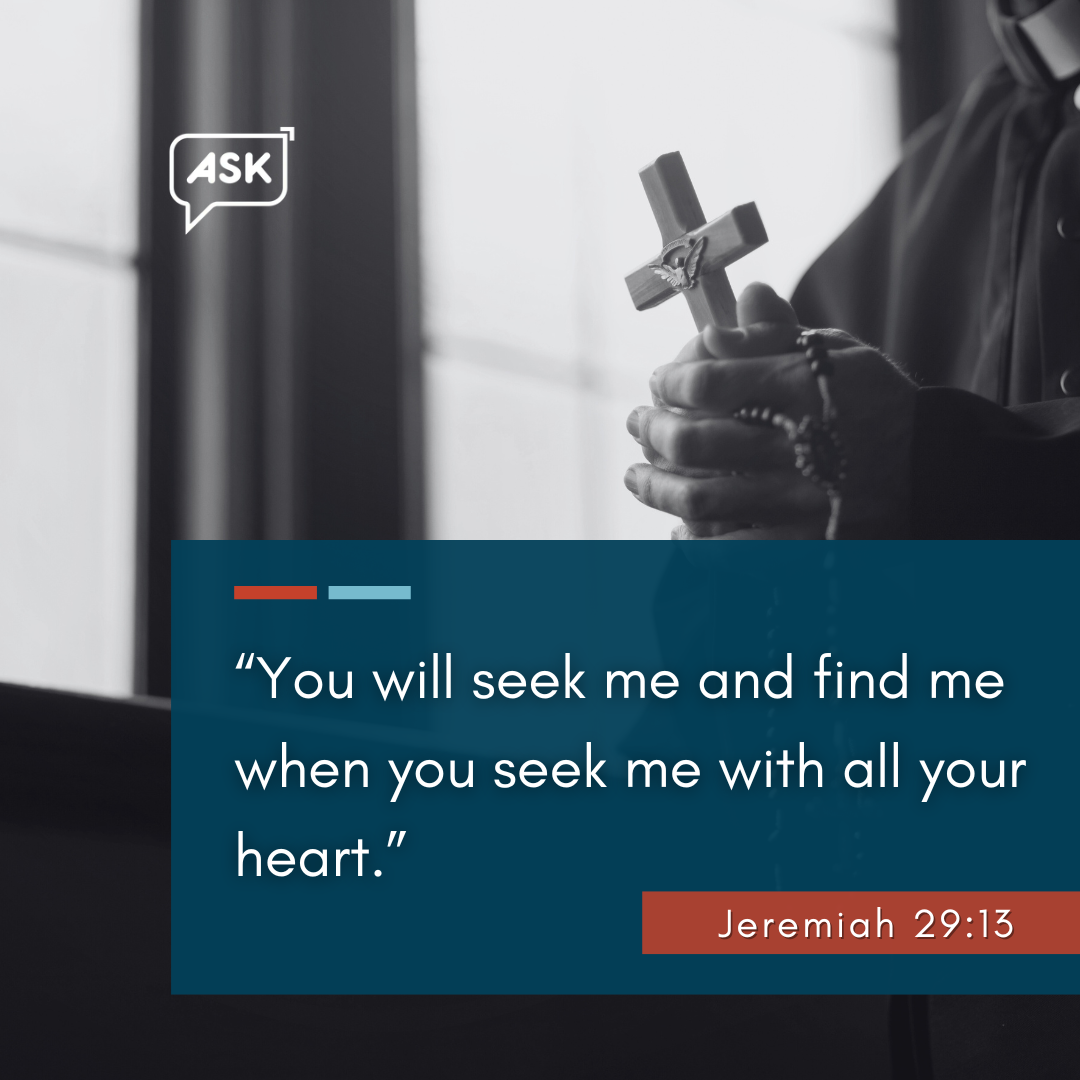 Bible Verse: Jeremiah 29:13