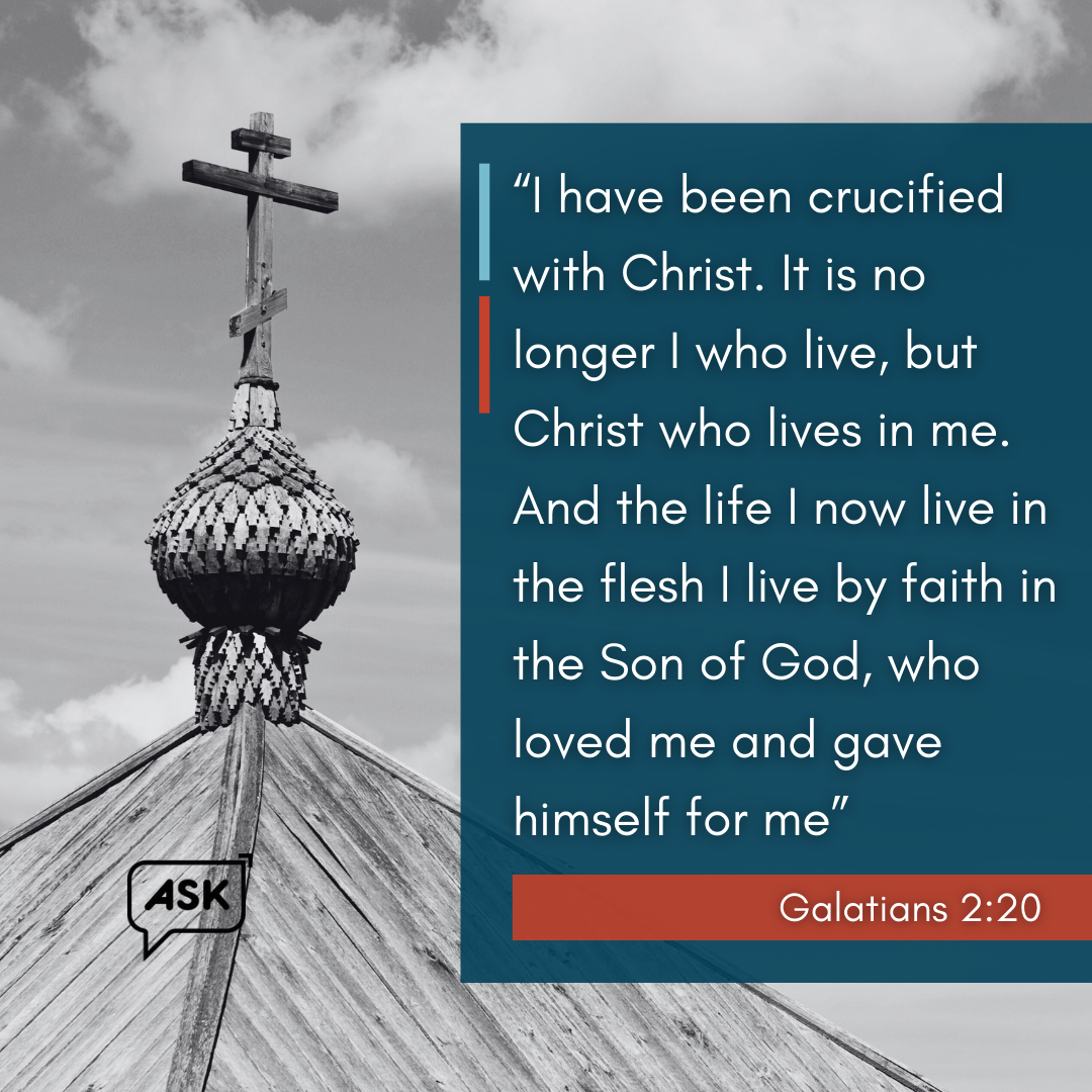 Bible Verse: Galatians 2:20