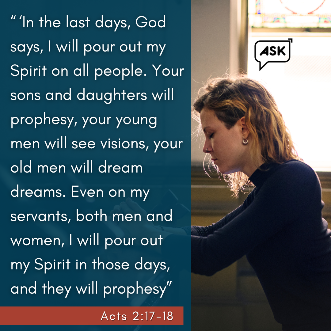 Bible Verse: Acts 2:17-18