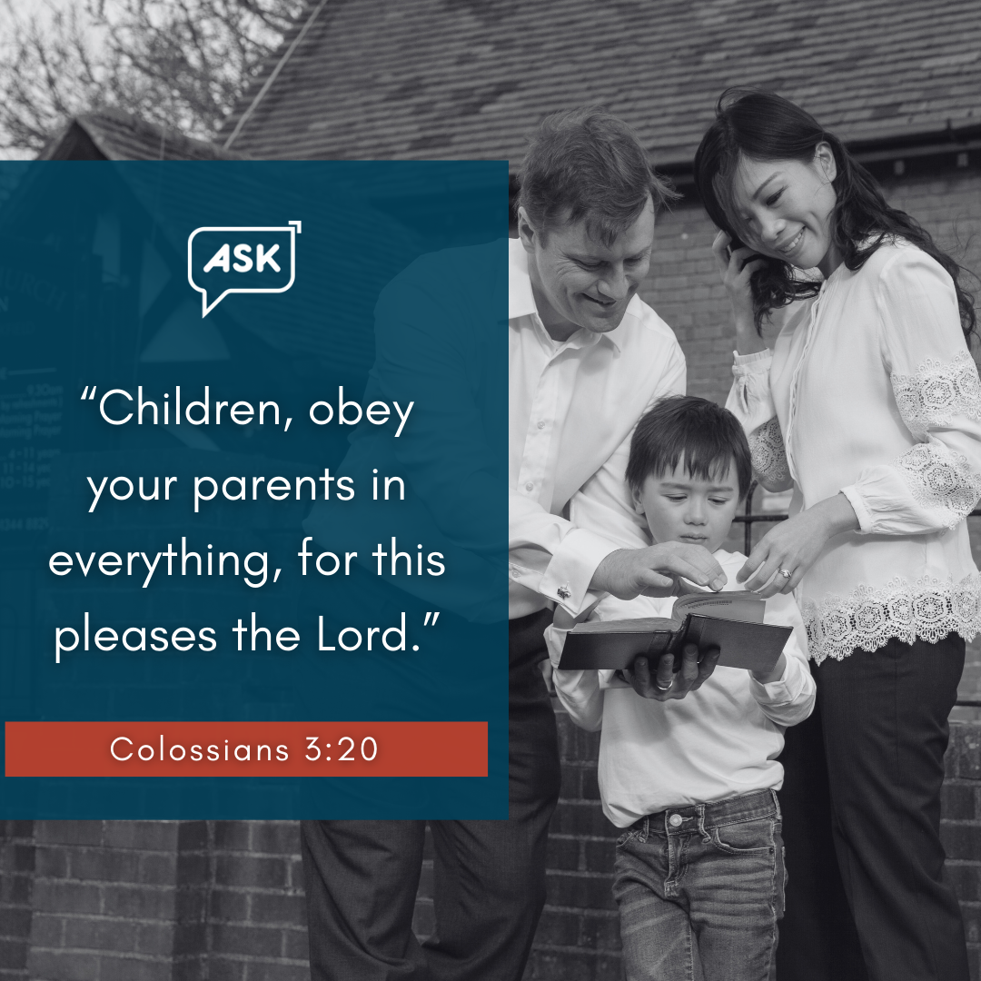 Bible Verse: Colossians 3:20