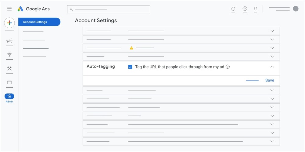auto tagging google ads