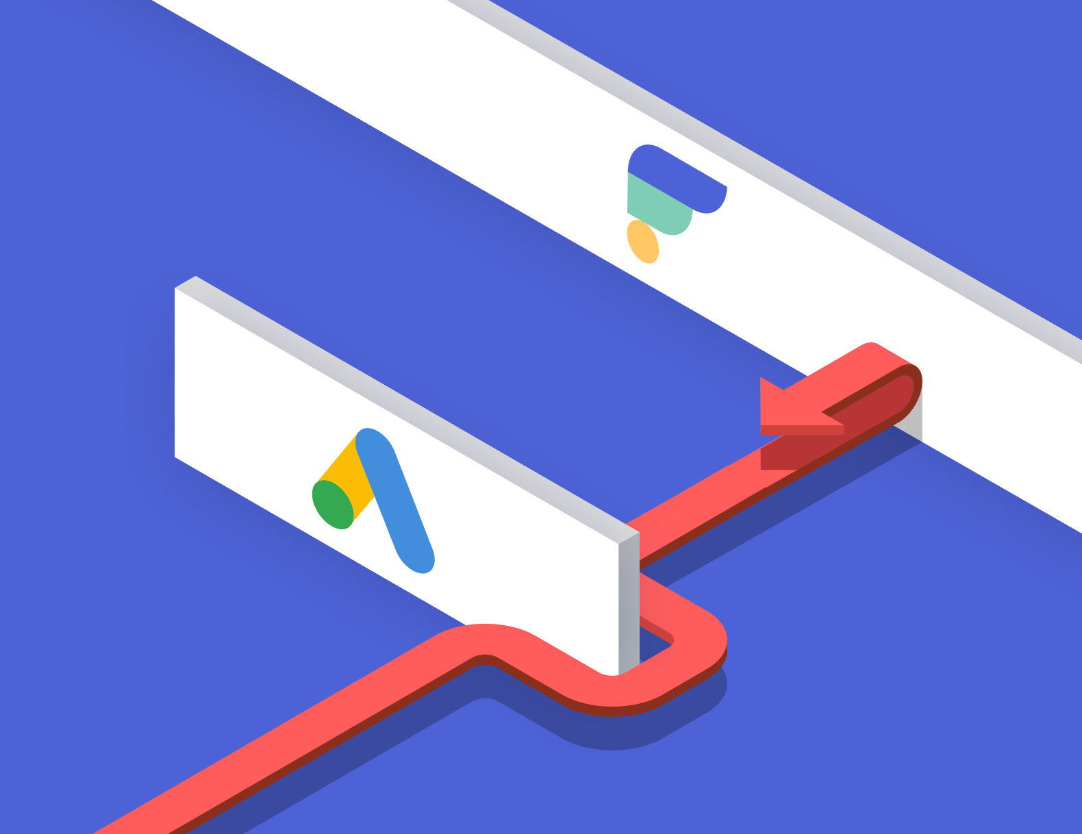 Google Ads traffic filtered through click fraud protection with TrafficGuard