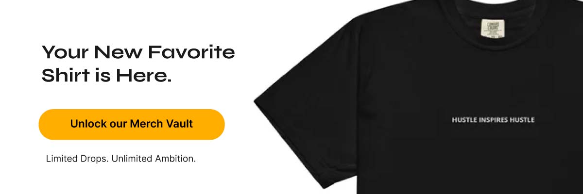 hustle inspires hustle merch 2
