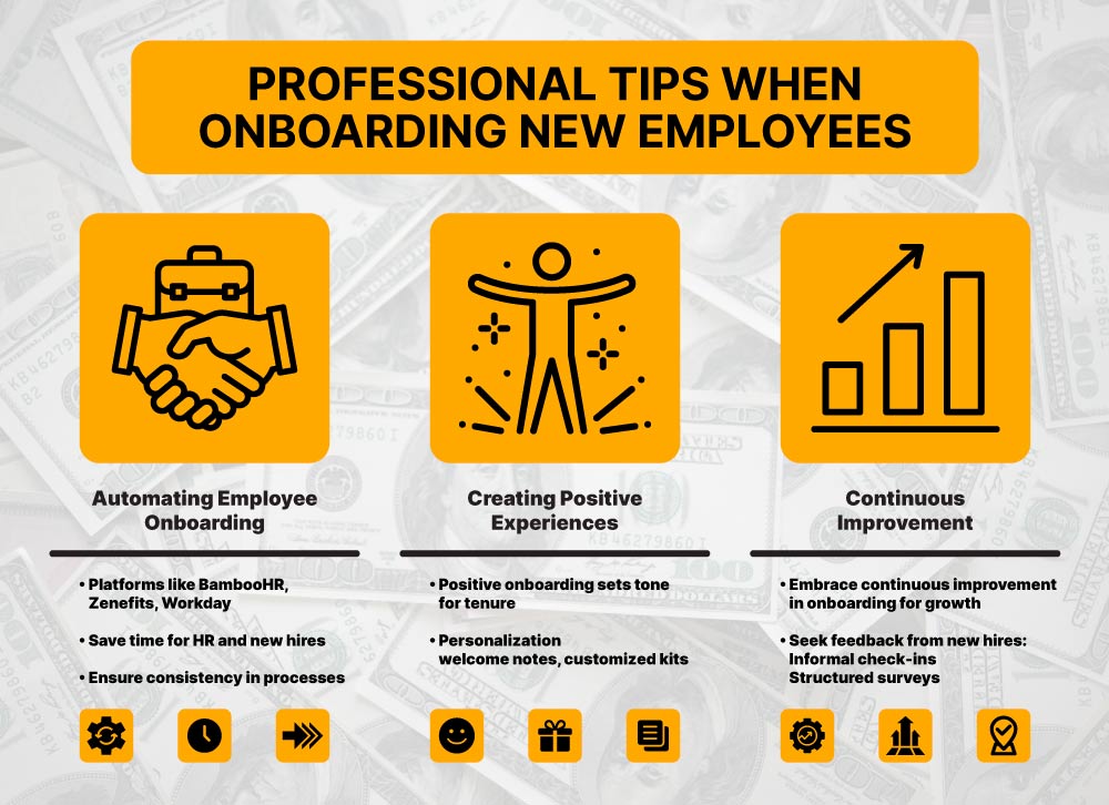 how to onboard a new employee