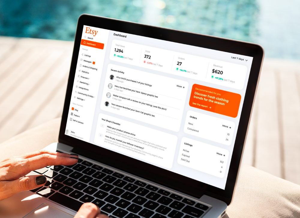 Analyzing Etsy Shop Data and Metrics