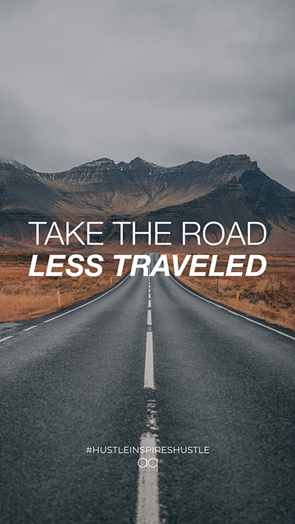 take the road less traveled robert frost quote