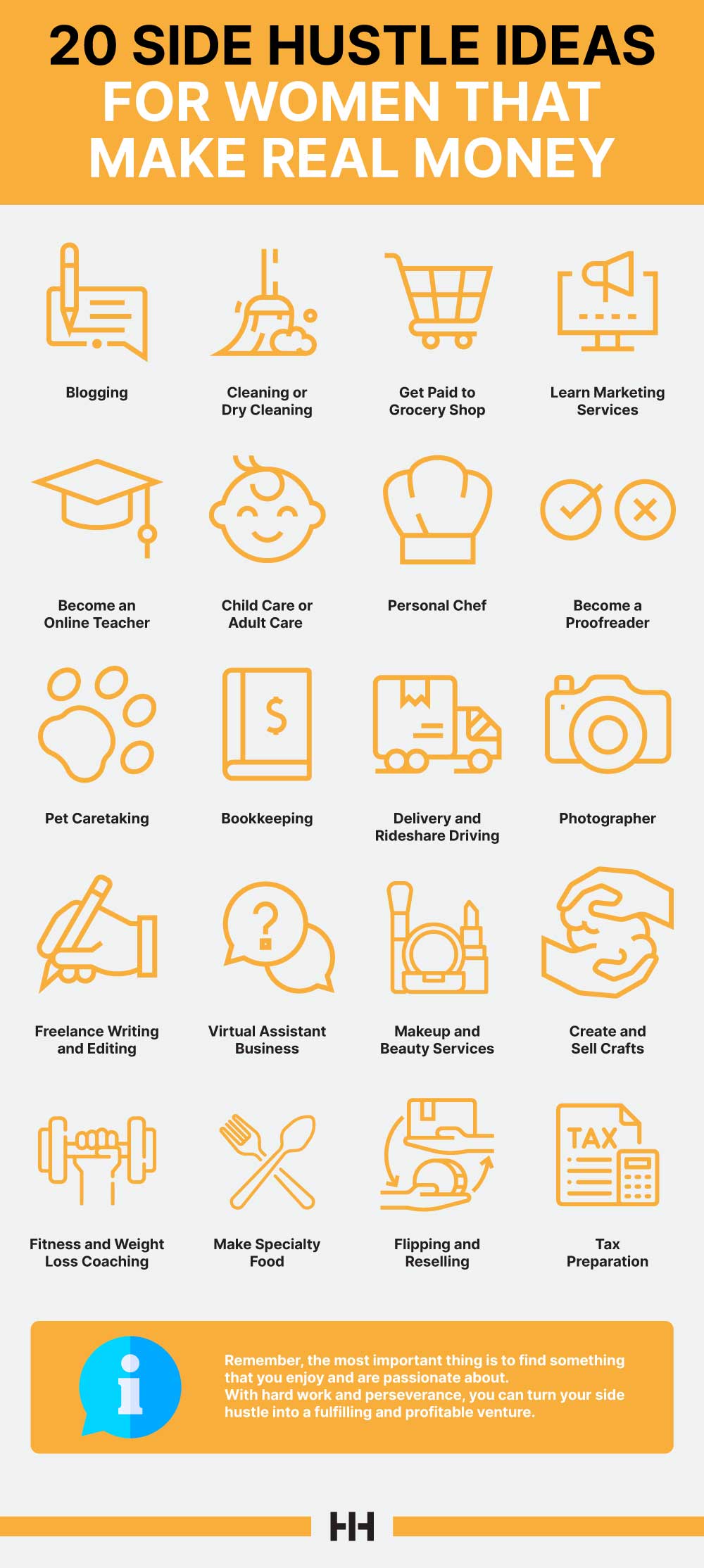 side hustle ideas for women