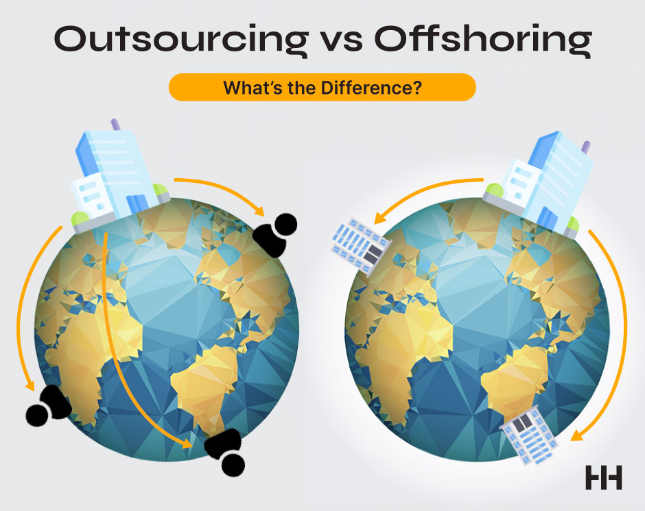 Outsourcing vs Offshoring: What’s the Difference?