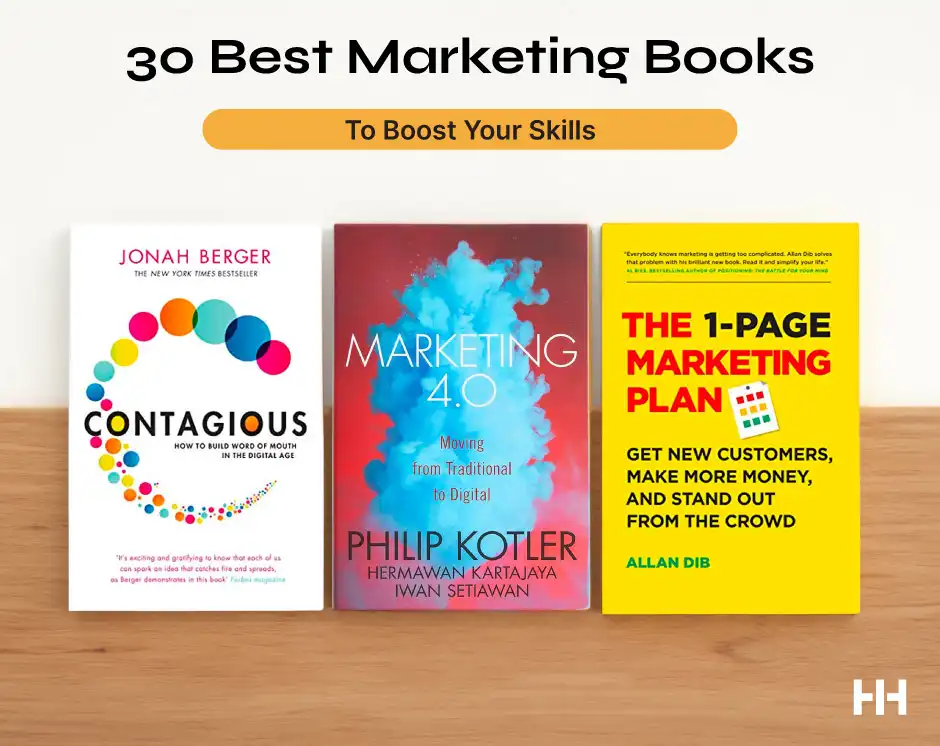 30 Best Marketing Books to Boost Your Skills on All Levels