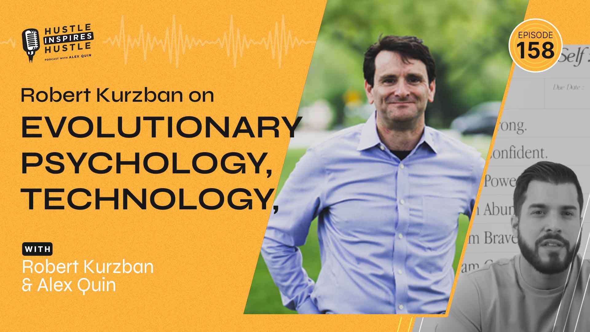 Robert Kurzban: Evolution, Tech & Entrepreneurship - #158