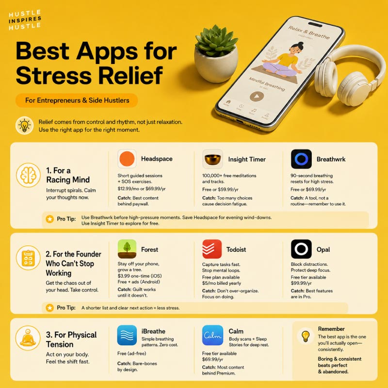 best stress relief apps