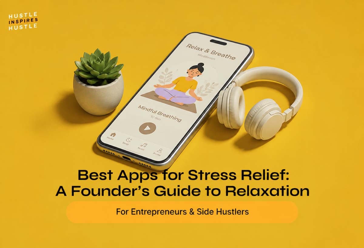 Best Apps for Stress Relief: A Founder’s Guide to Relaxation