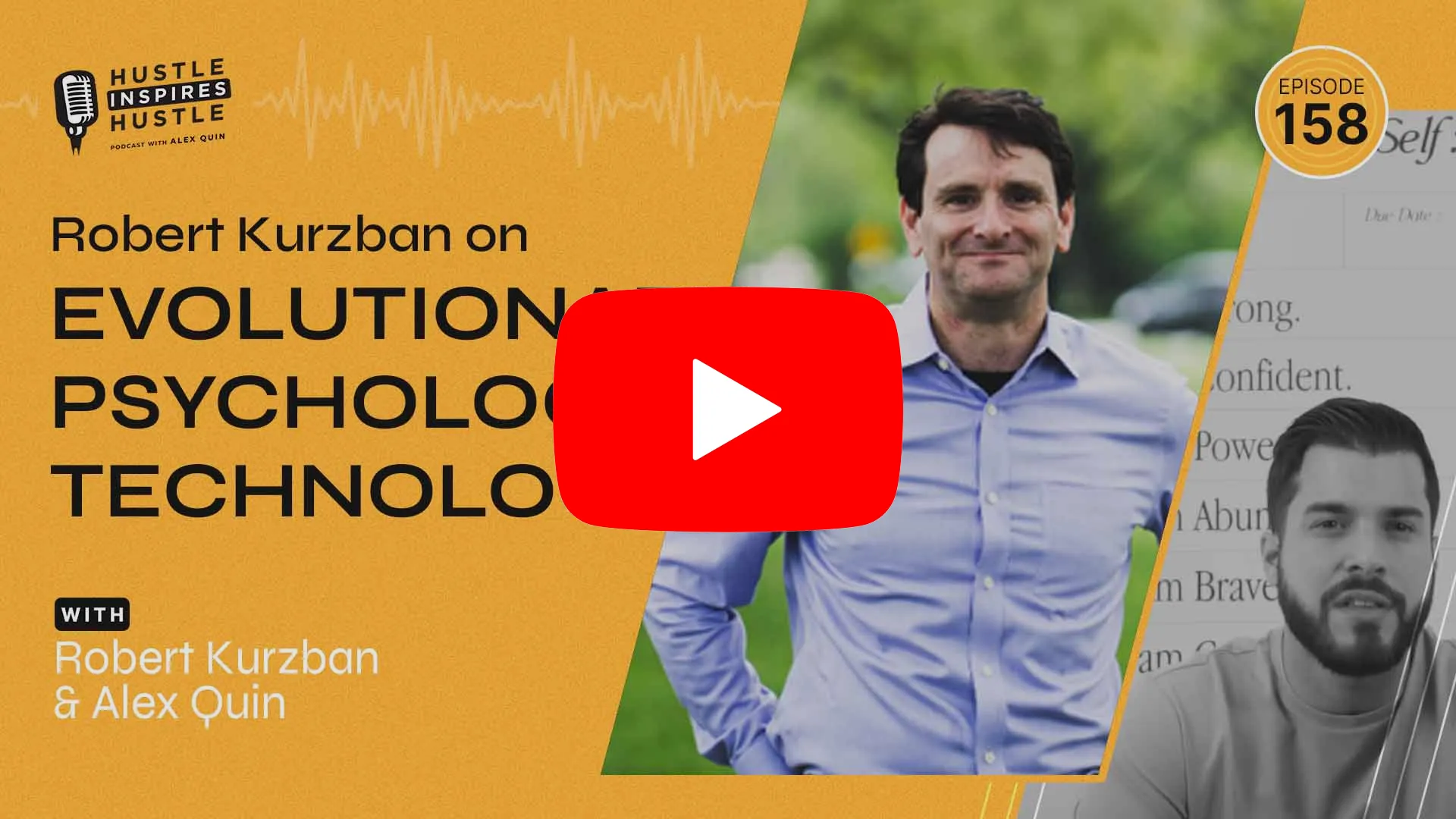 Robert Kurzban: Evolution, Tech & Entrepreneurship - #158