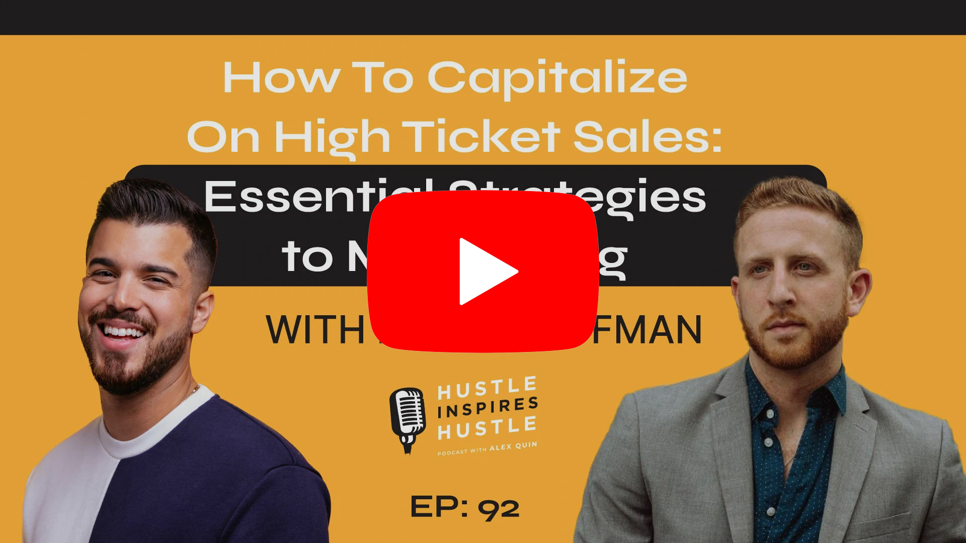 Brett Kaufman: Capitalizing on High-Ticket Sales - #92