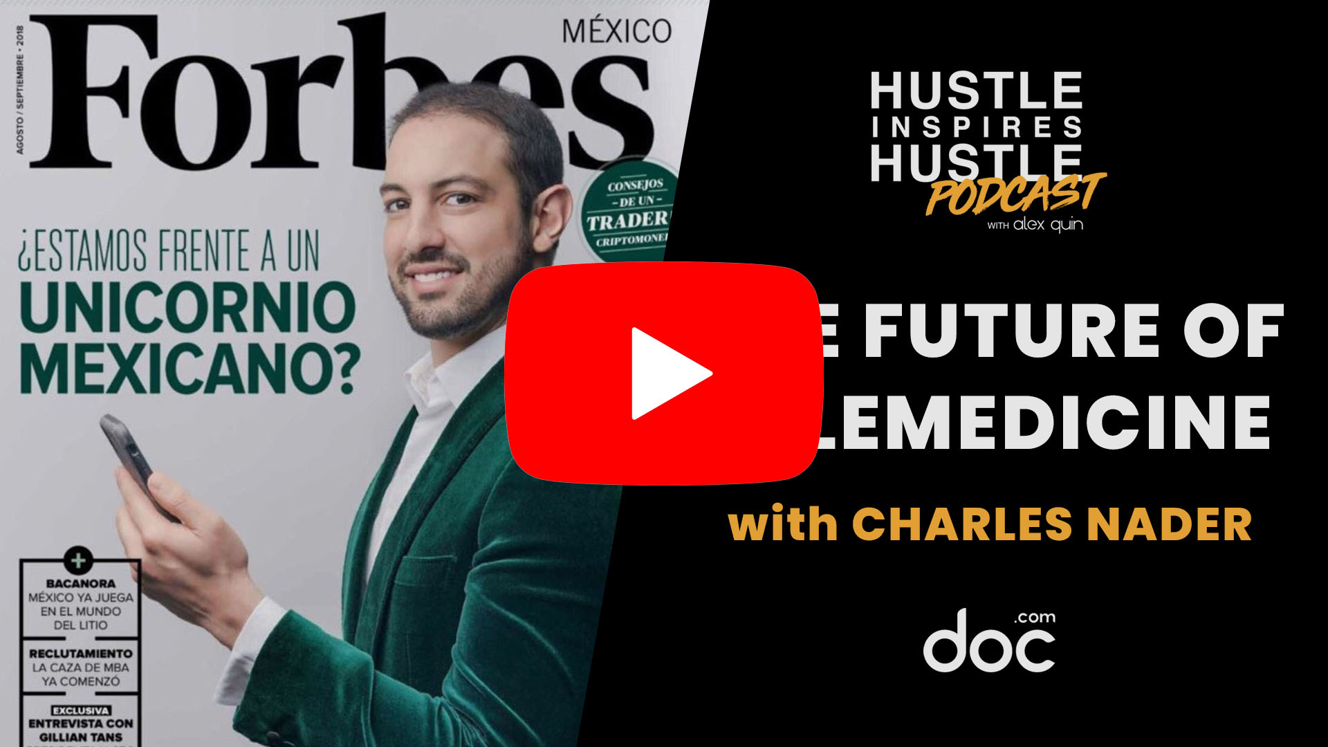 Charles Nader (CEO of Doc.com): The Future of Telemedicine - #27