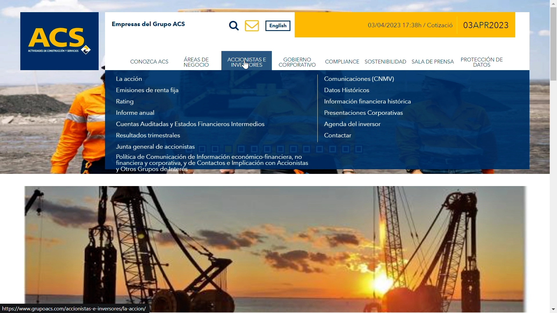 ACS audit - overloaded nav menu