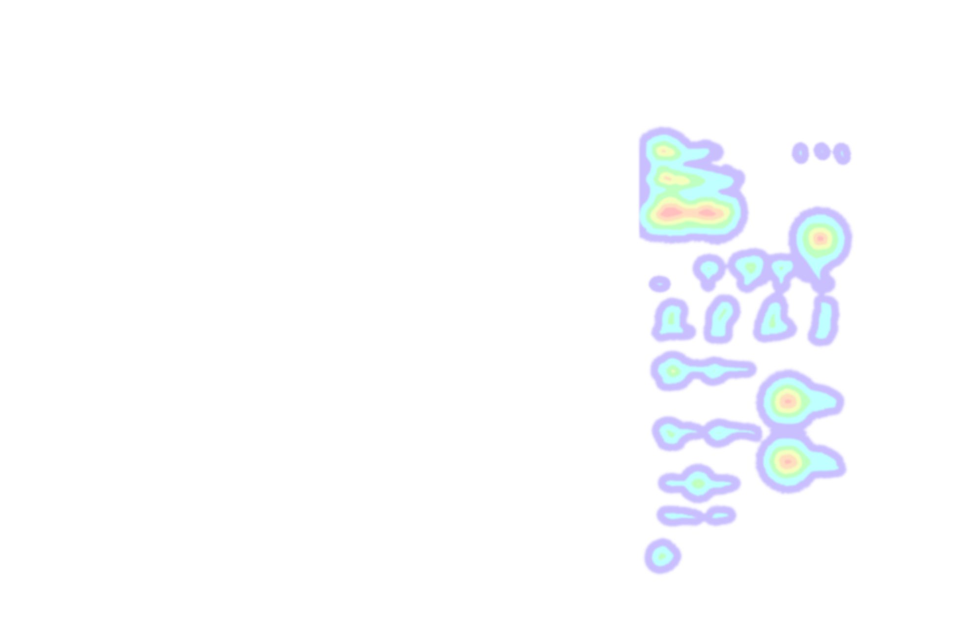 heatmap overlay