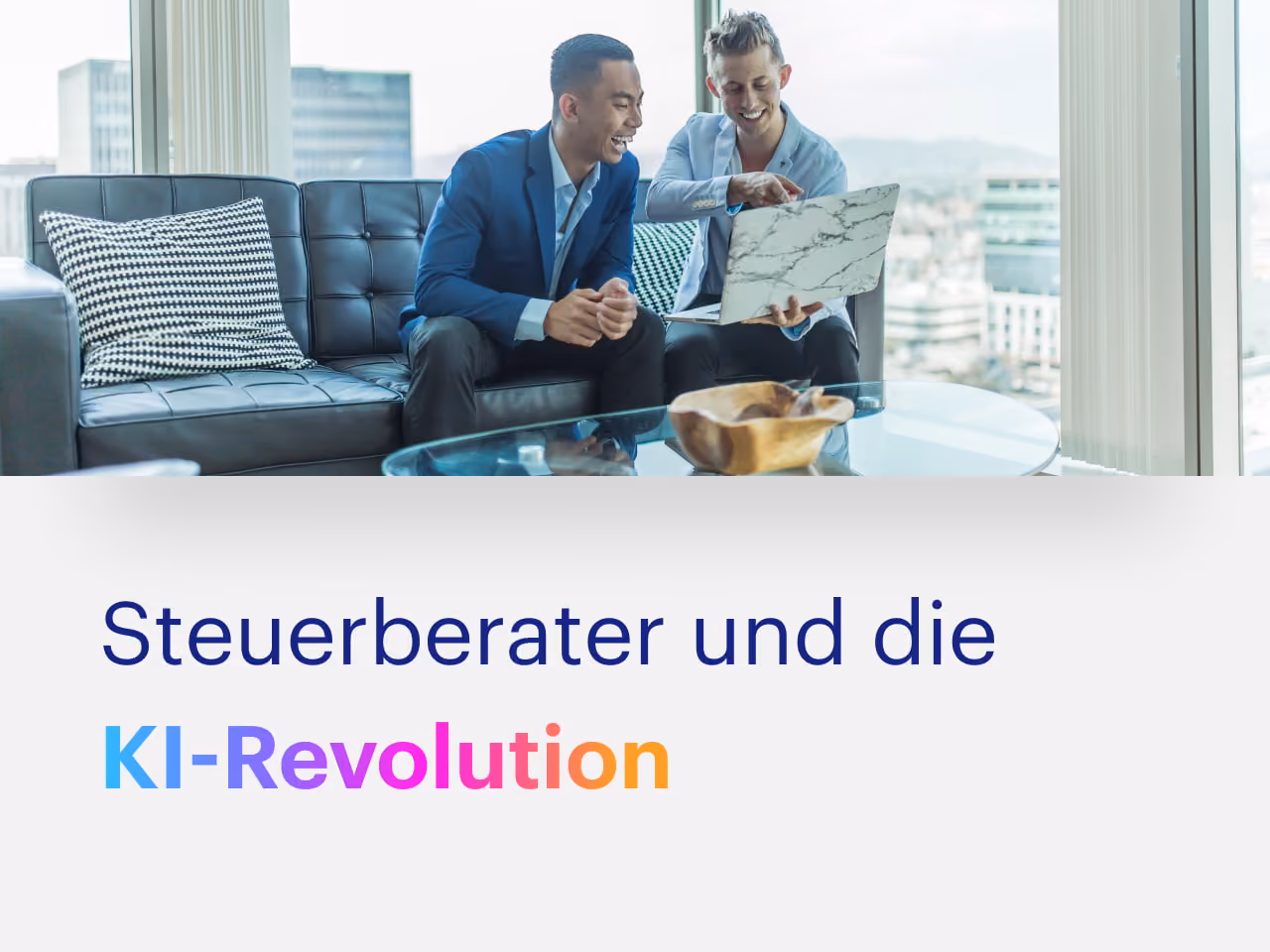 KI wird Teile der Buchhaltung automatisieren, aber die persönliche Steuerberatung nicht ersetzen