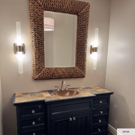 House Before & After Picture