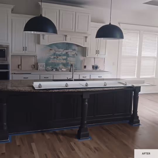 House Before & After Picture