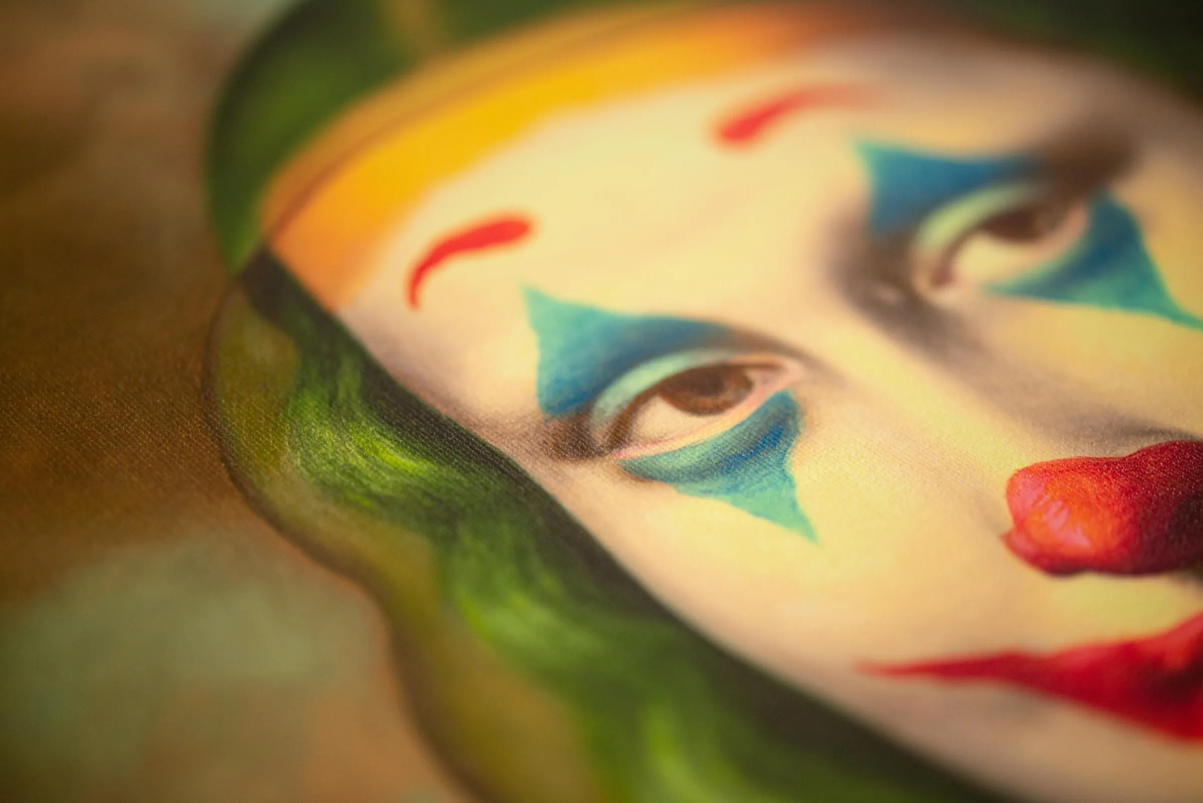 Canvas & Linen Printing - Alex Gross, 'Mona Lisa Joker'