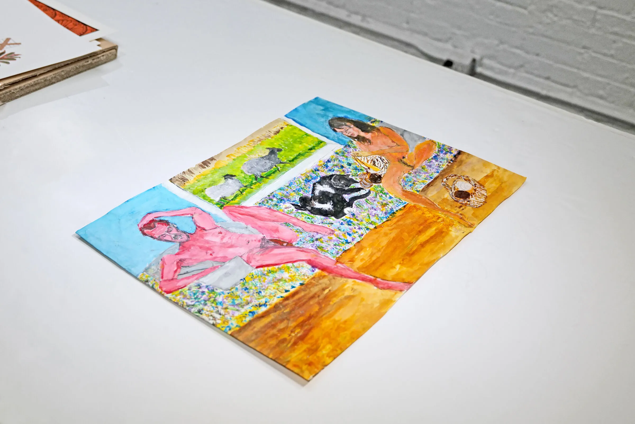 Scanning the original work by Martha Edelheit