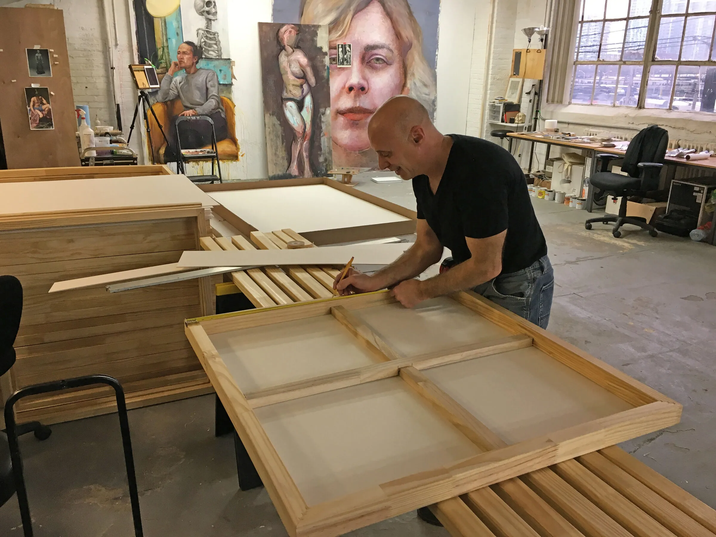 Canvas Stretching Photo