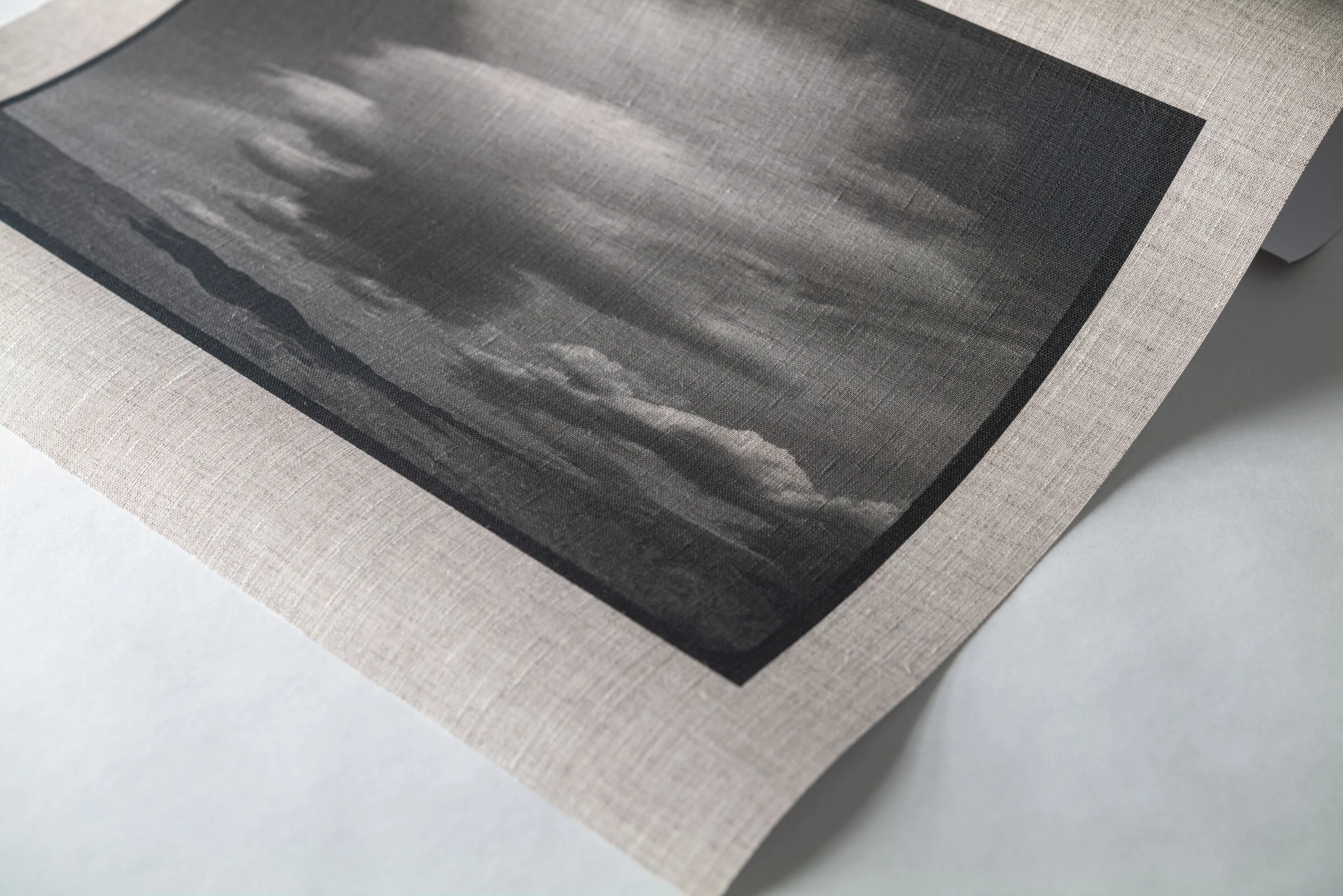 linen printing photo