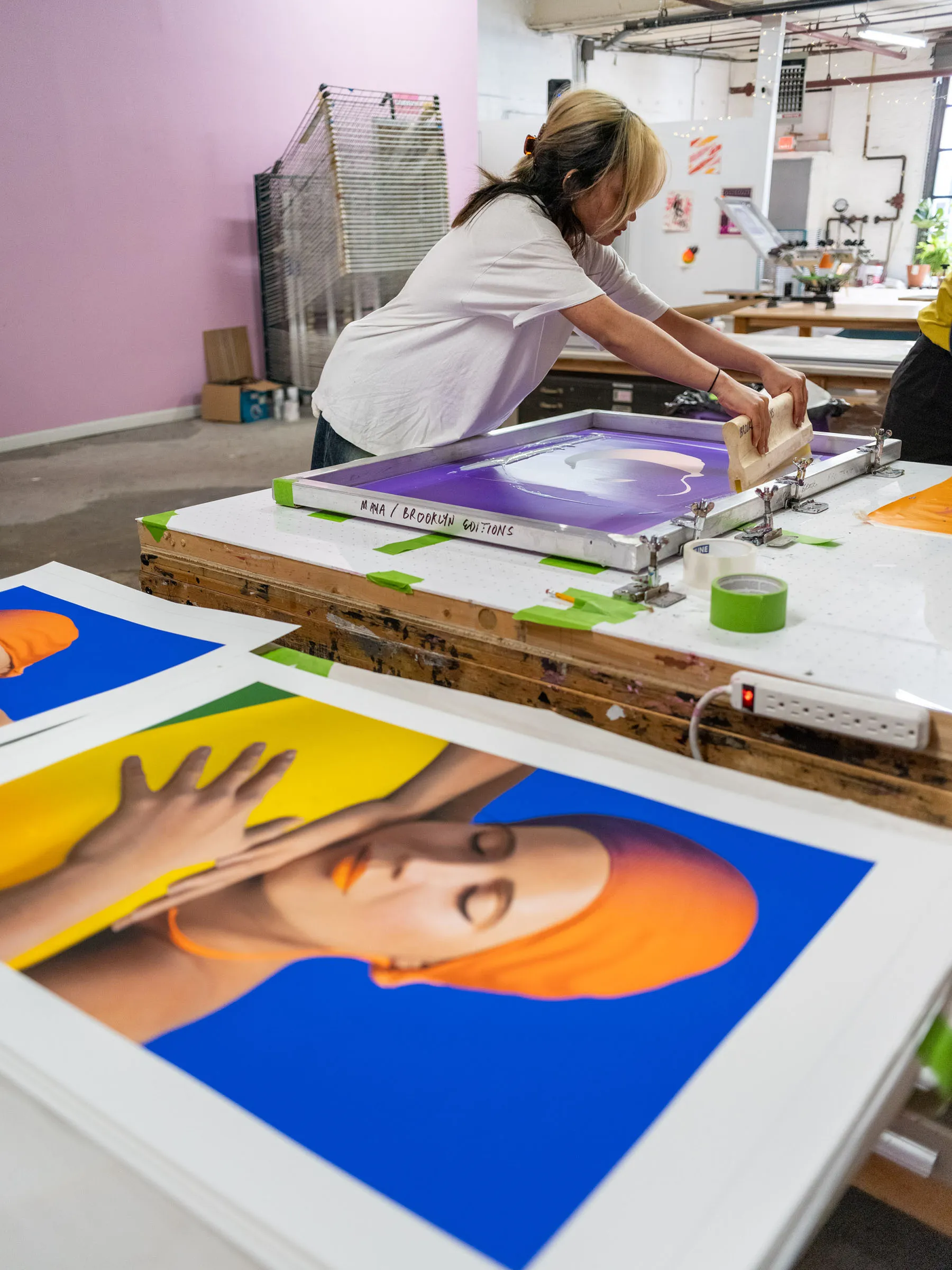 Hybrid Silkscreen Prints from Carole Feuerman's 'Serena' Suite II