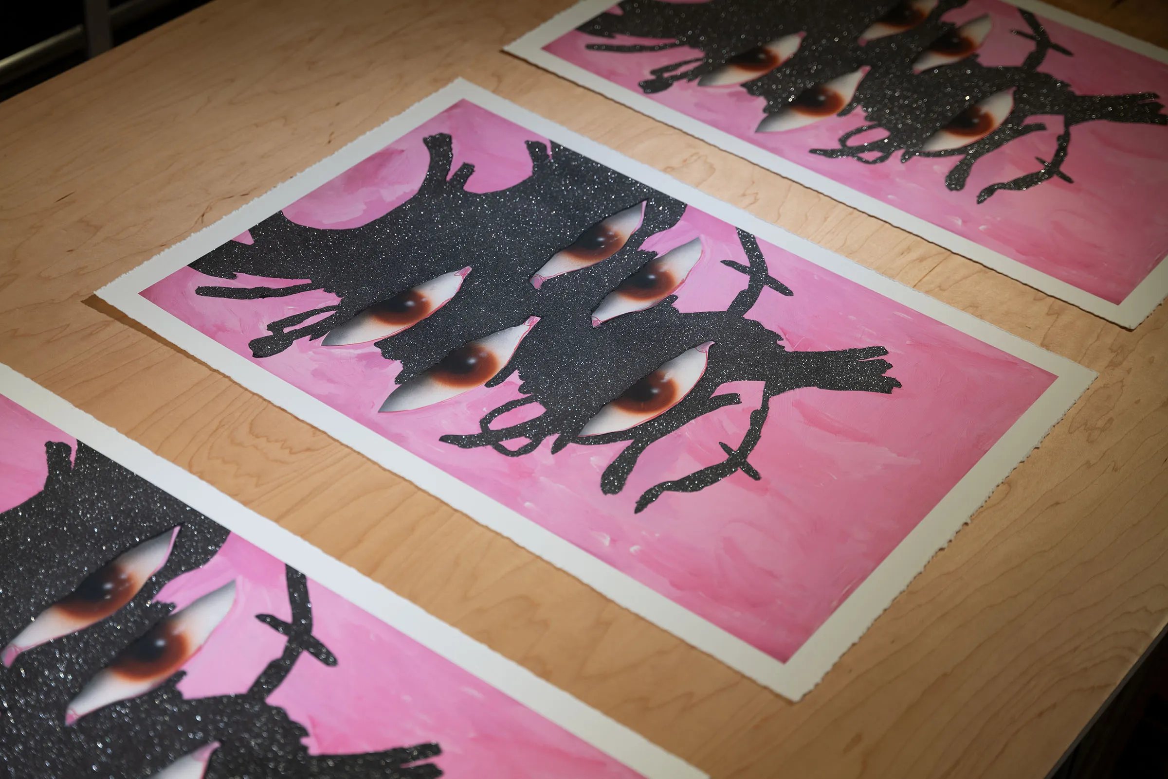 Archival pigment print with diamond dust - Logan Sylve 'No Patience' Edition
