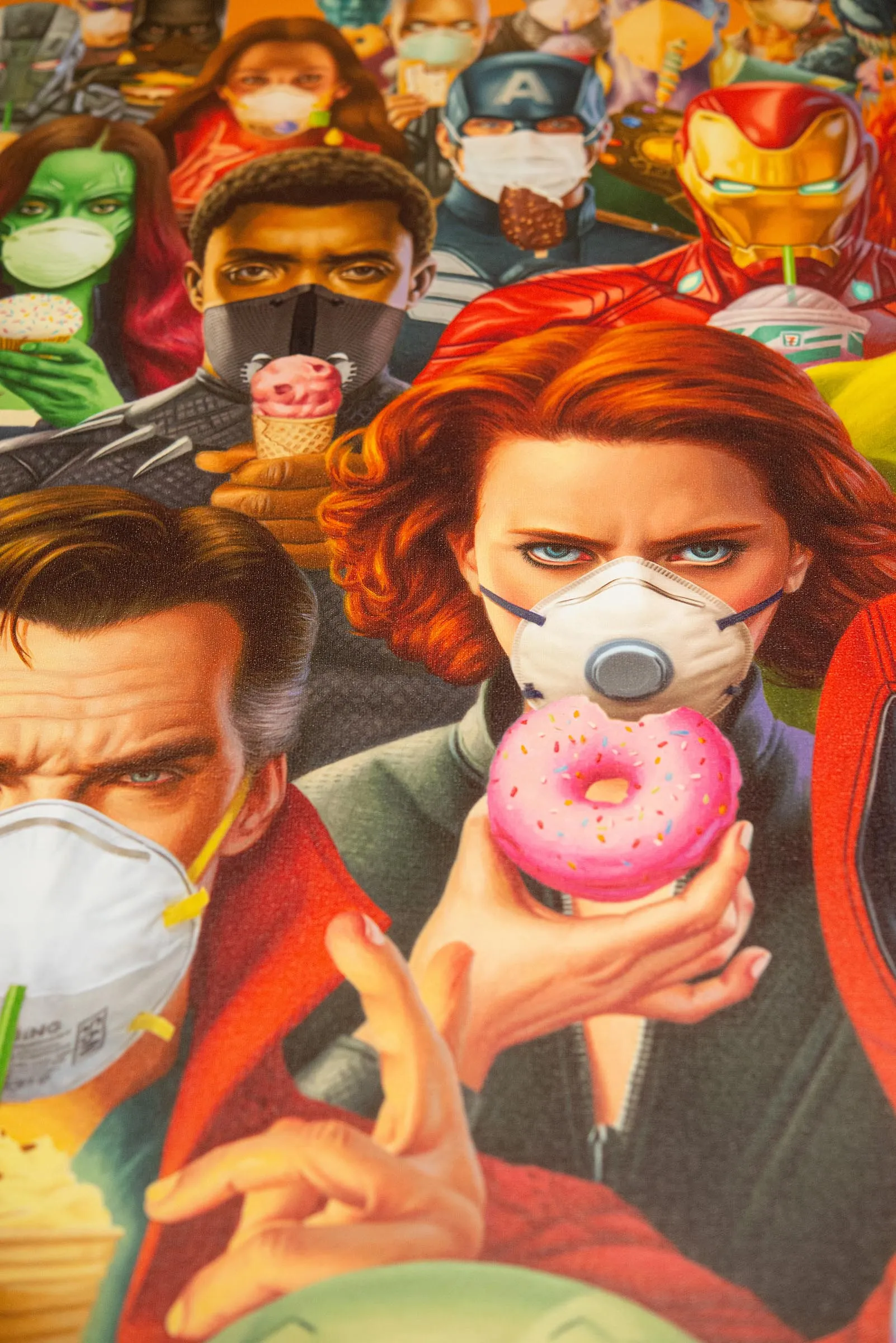 'Age of Covid' by Alex Gross print