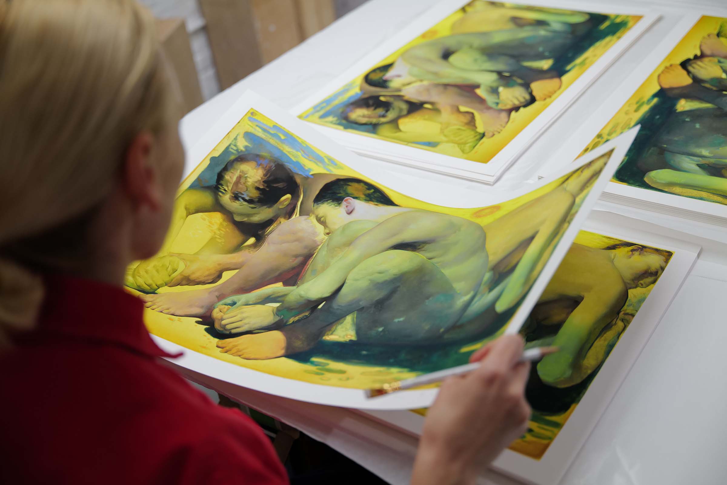 Colleen Barry, 'Feet Washers' Limited Edition