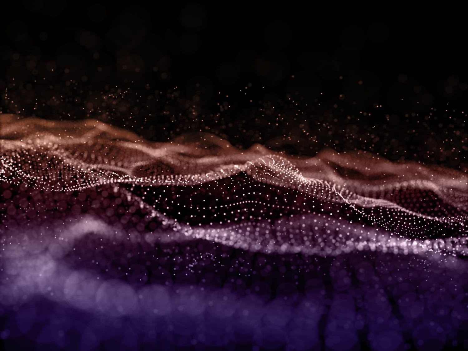 Quantum particles movement