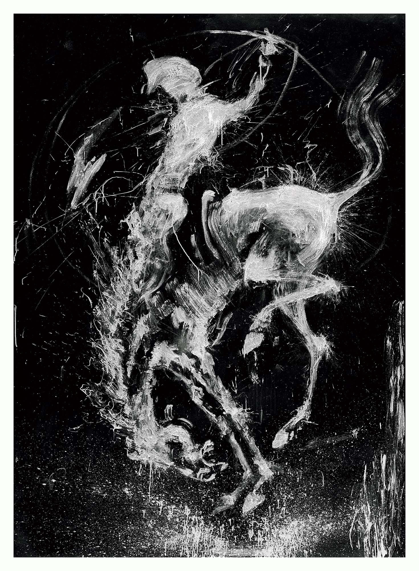 Bucking Horse — Richard Hambleton