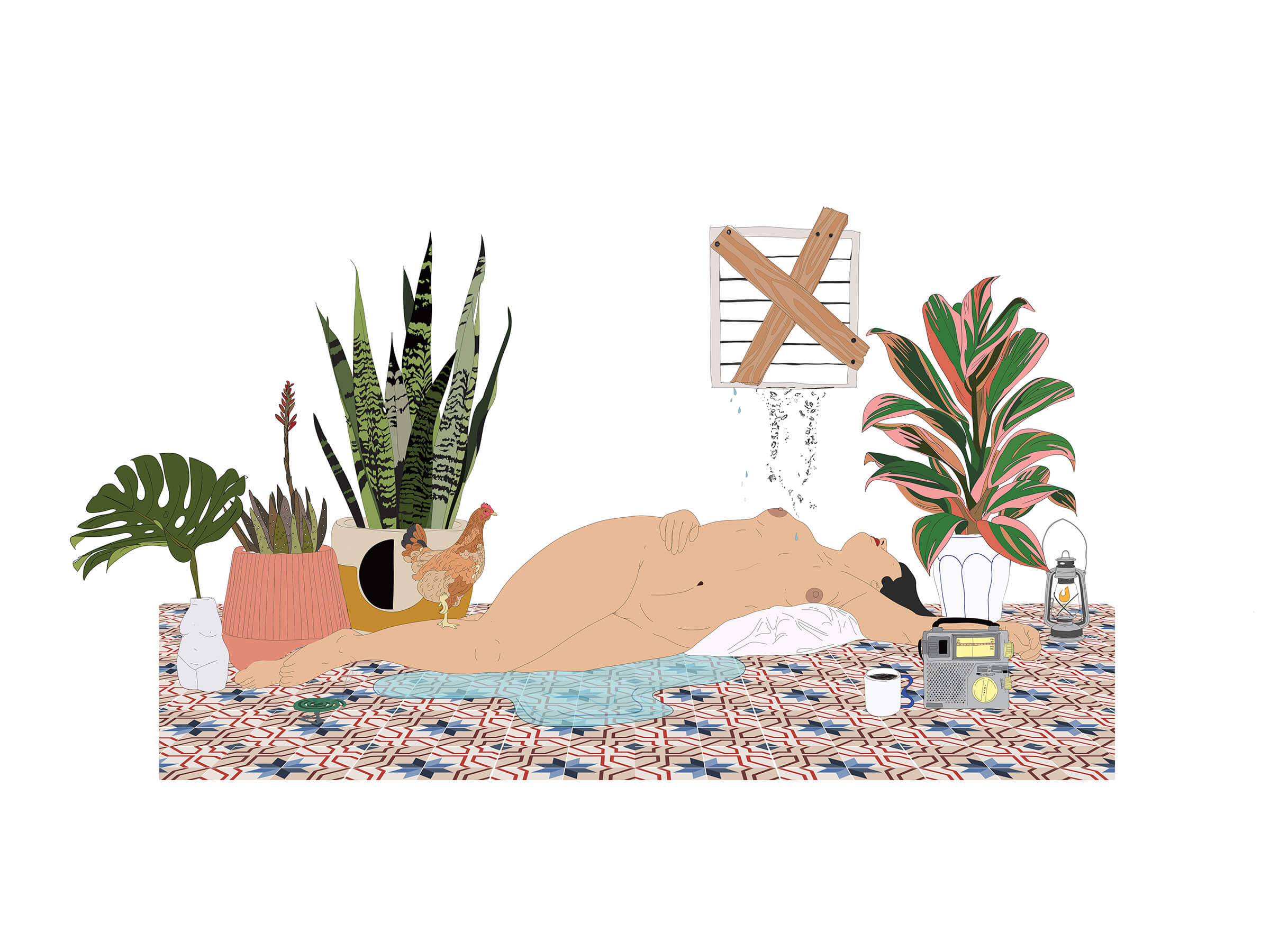 Camila Buxeda, 'Maria', 2020, digital illustration