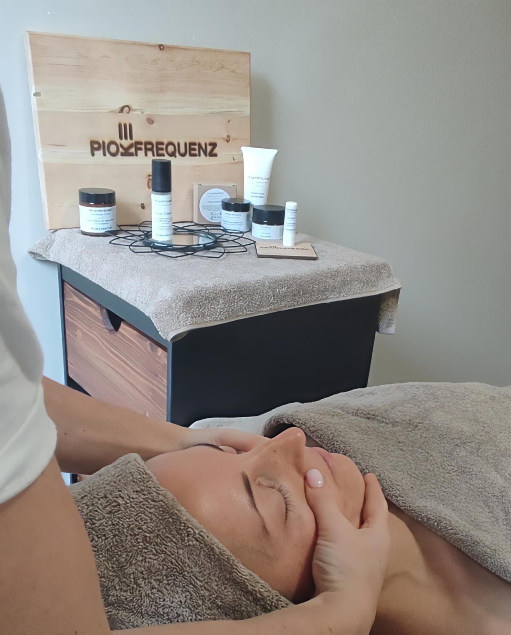 Gesichtspflege mit Pio[K]Frequenz 80 min