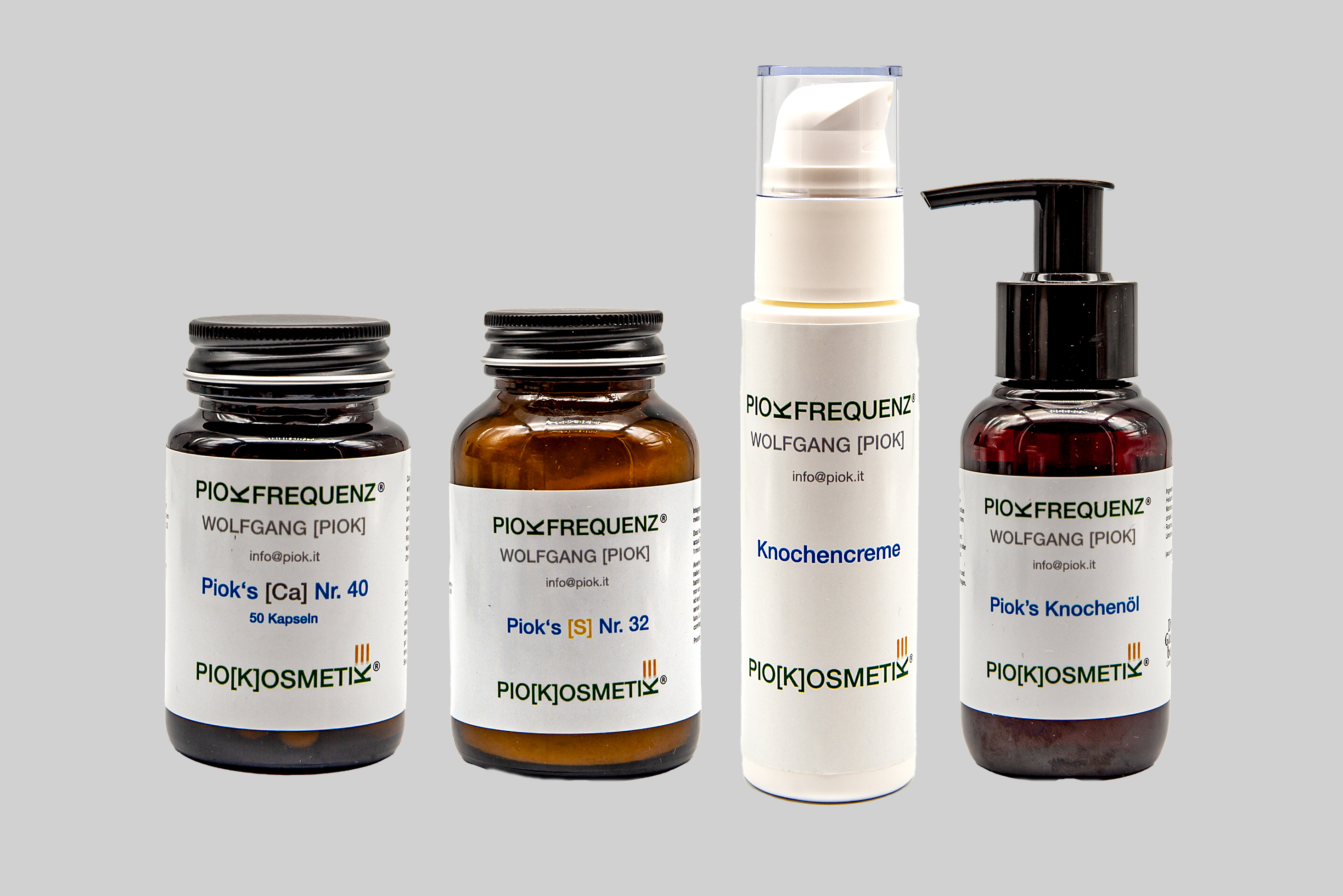 Knochenkombi: Knochenöl,Knochencreme,Nr.32 und Nr.40