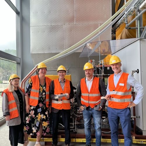 Klima- og miljøminister Espen Barth Eide besøkte fangstpiloten