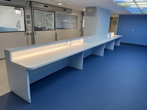 Projet menuiserie Legendre & Lureau - CHU Neurologique R+2