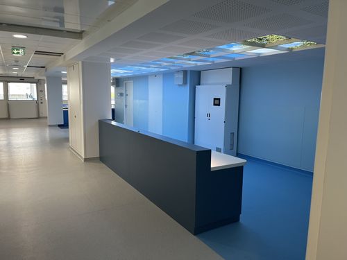 Projet menuiserie Legendre & Lureau - CHU Neurologique R+2