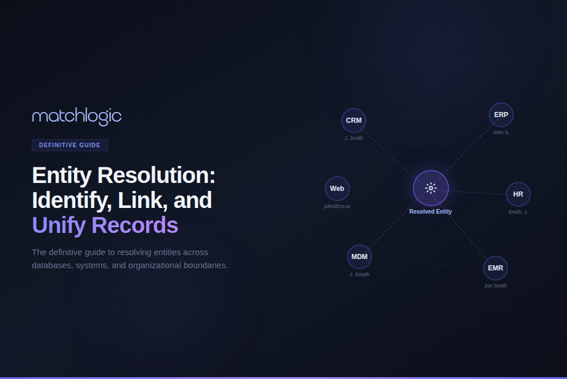 Entity Resolution: The Definitive Guide to Identifying, Linking, and ...