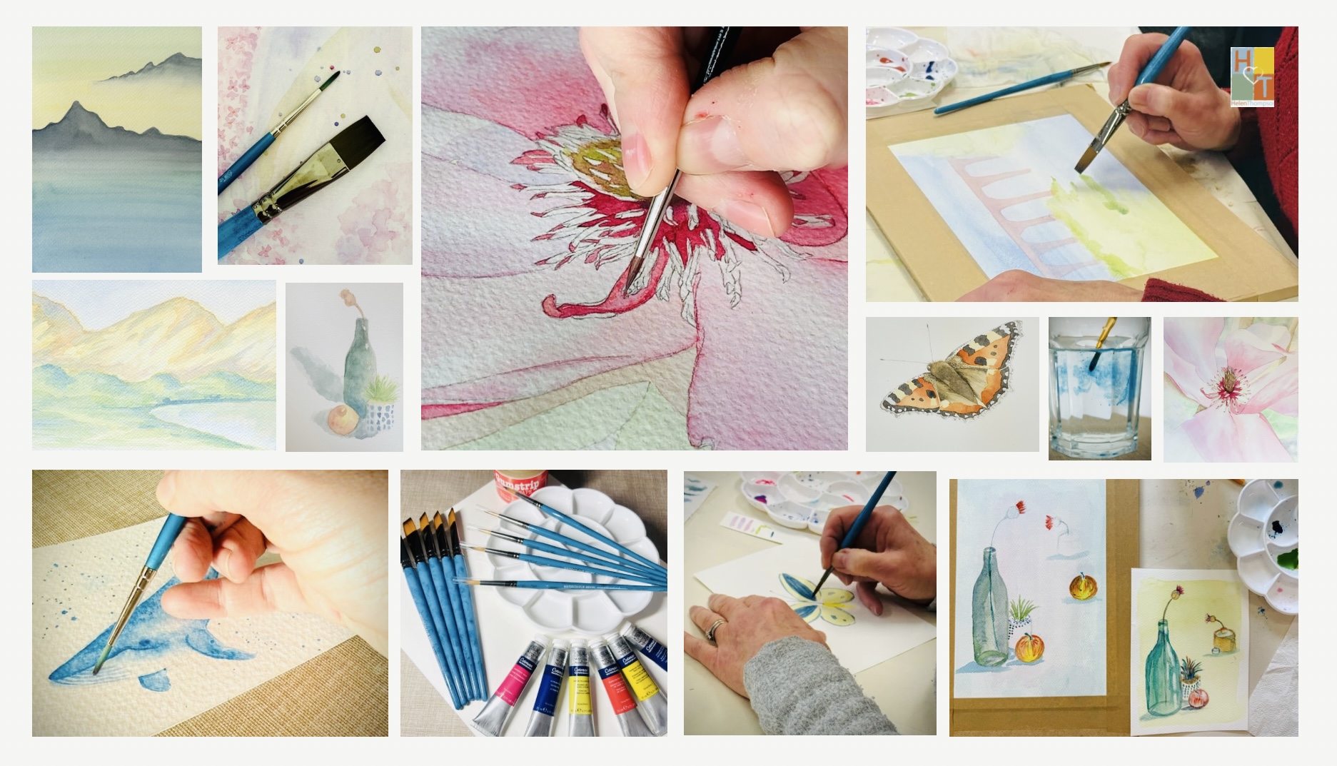 Watercolour Workshop: From First Wash to Finished Painting