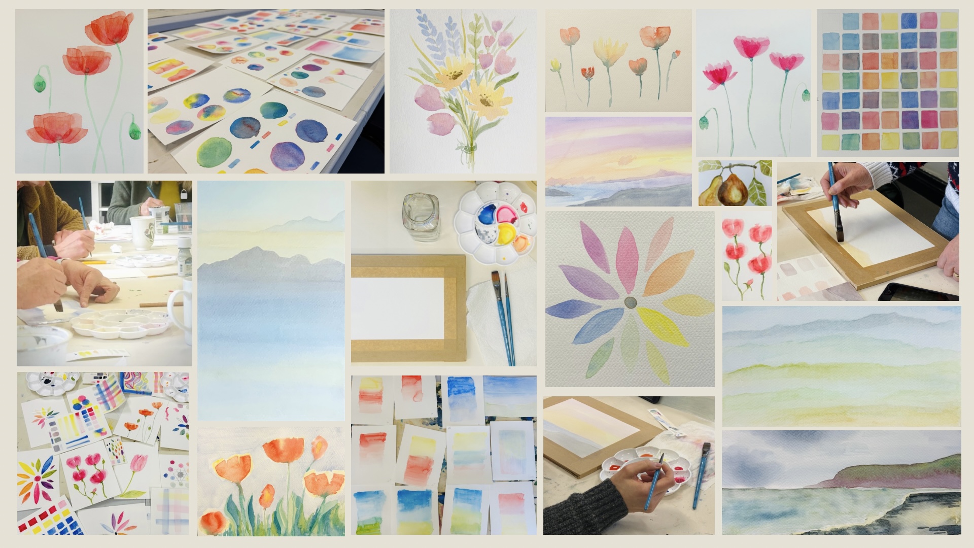 Introduction to Watercolour: 5 week beginner course