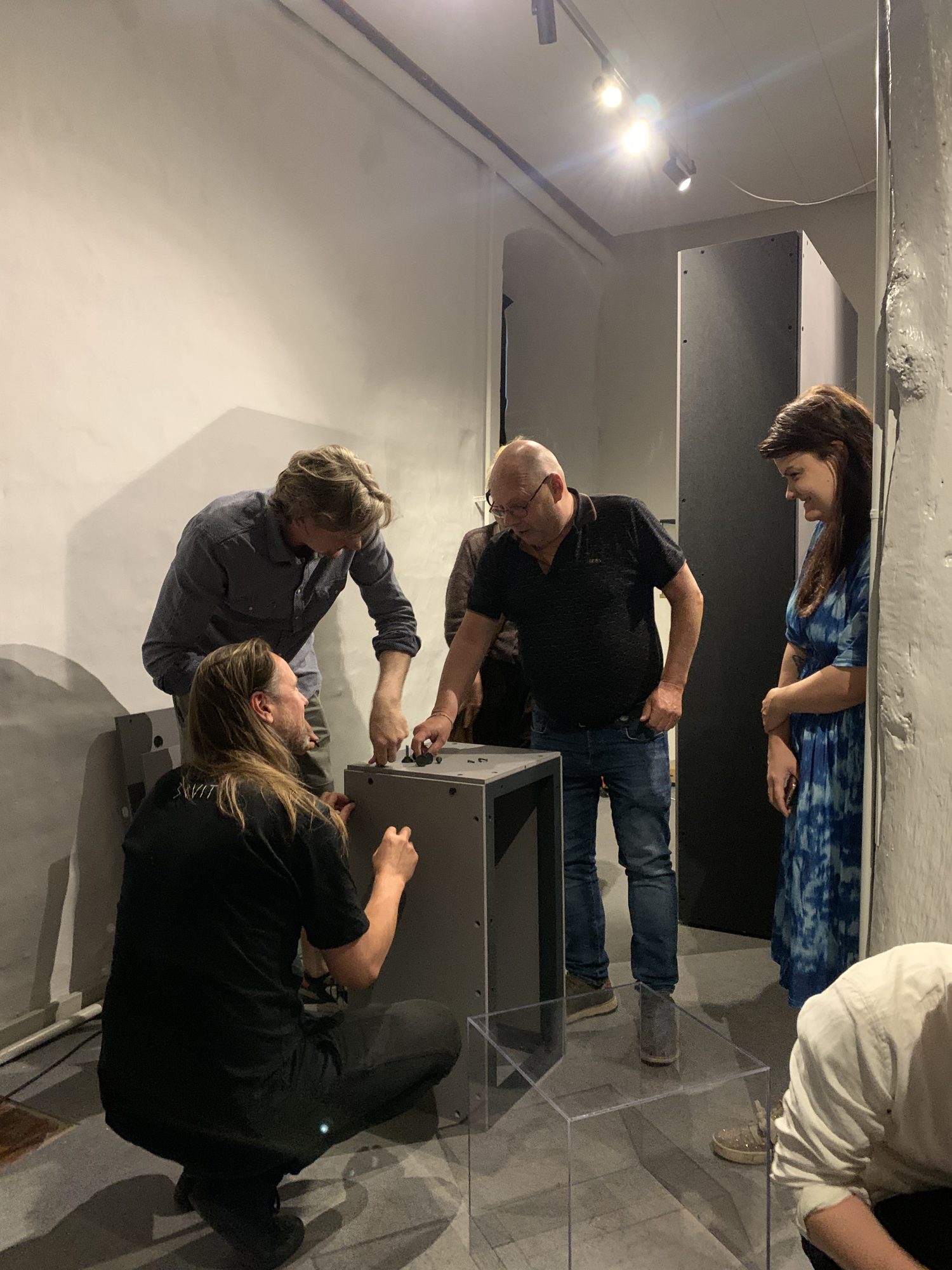 Prototypen samles af workshopdeltagere