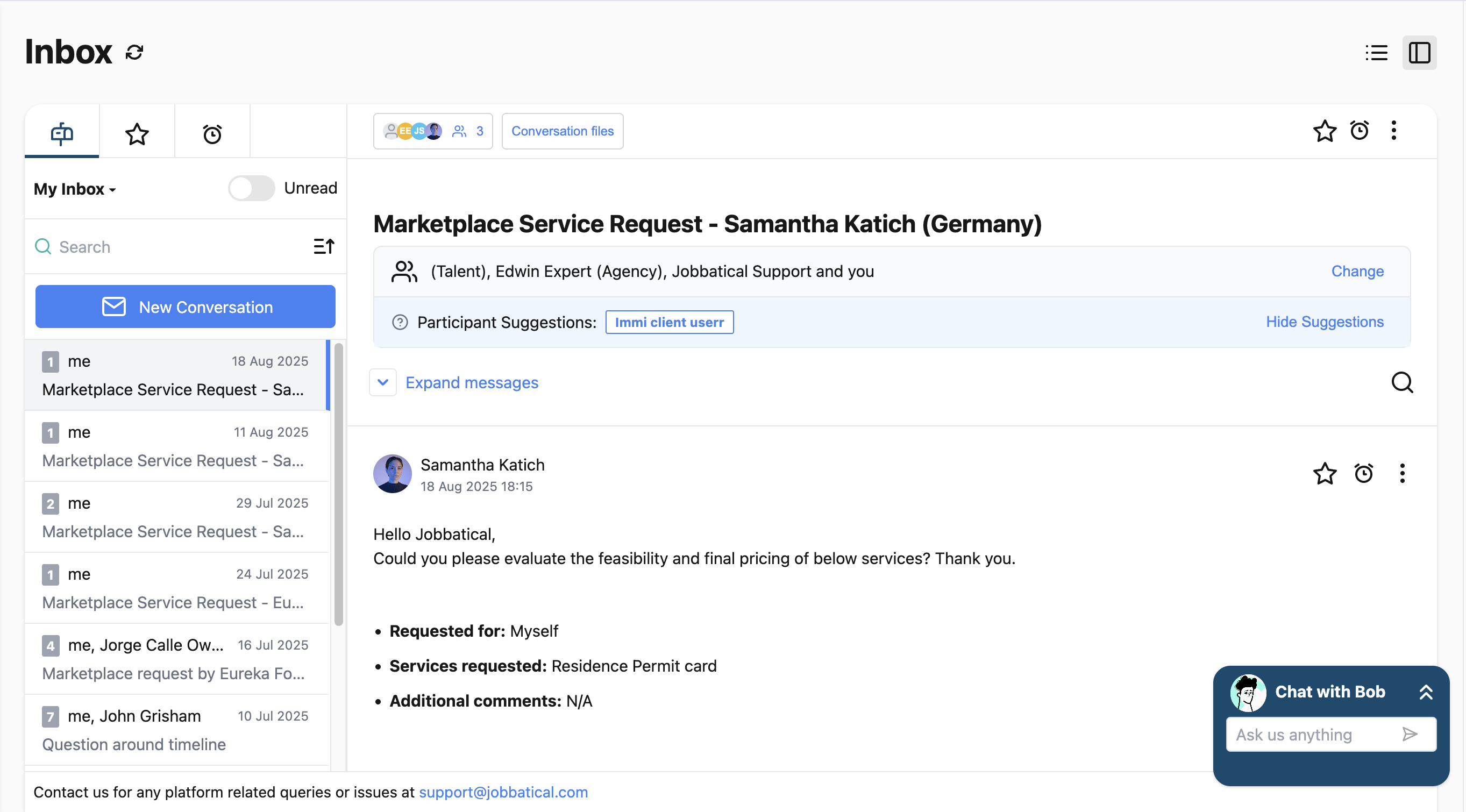 Secure Platform Messaging
