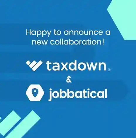 Jobbatical x TaxDown: Immigration & Tax Support for Global Talent Parternship Announcement