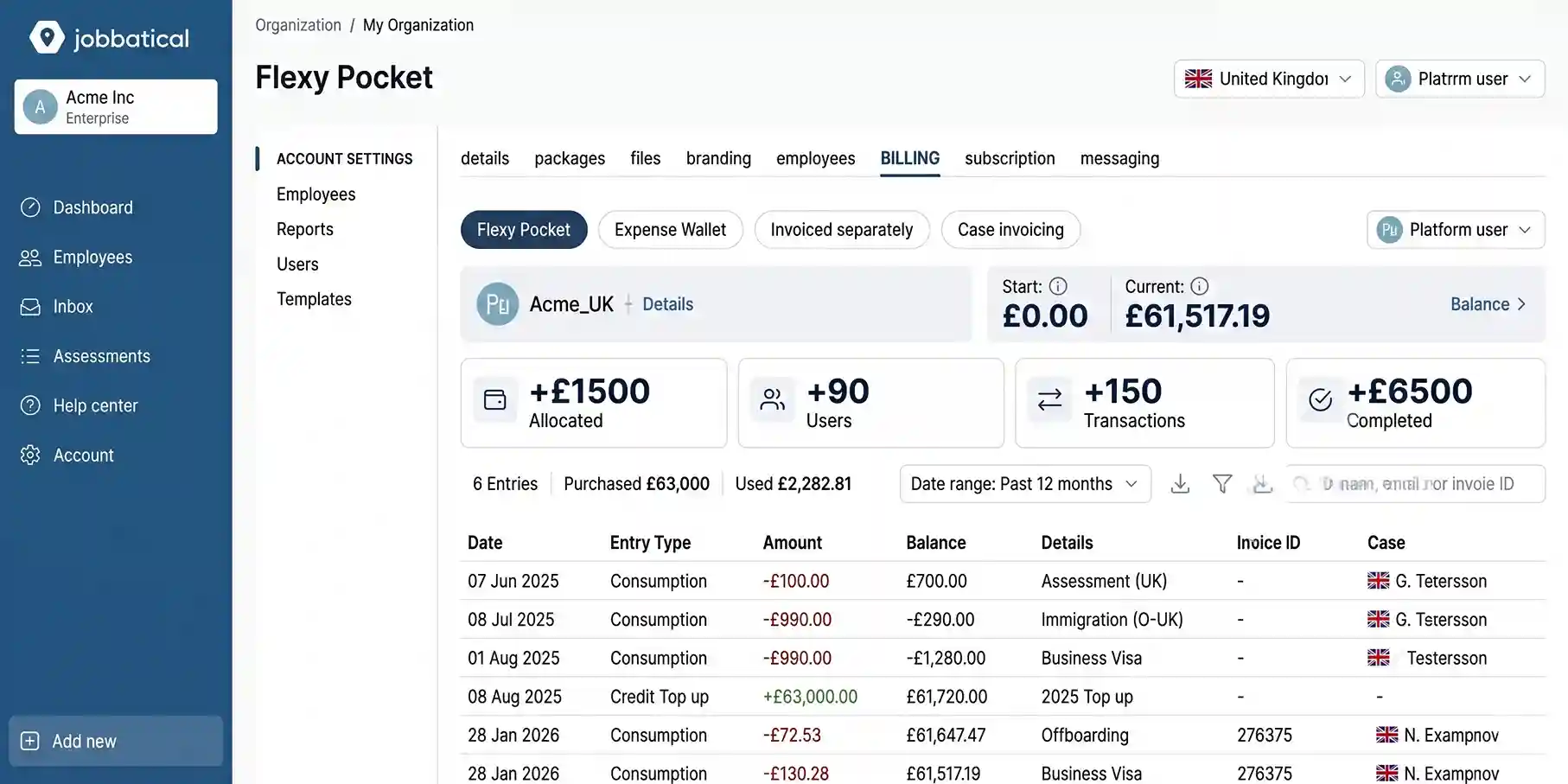 Jobbatical Flexypocket enables to purchase relocation services in bulk