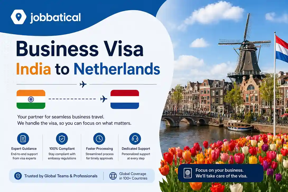 Procédure d'obtention d'un visa d'affaires pour les Pays-Bas destinée aux ressortissants indiens, y compris la prise de rendez-vous auprès de VFS, les documents requis et la conformité aux exigences Schengen
