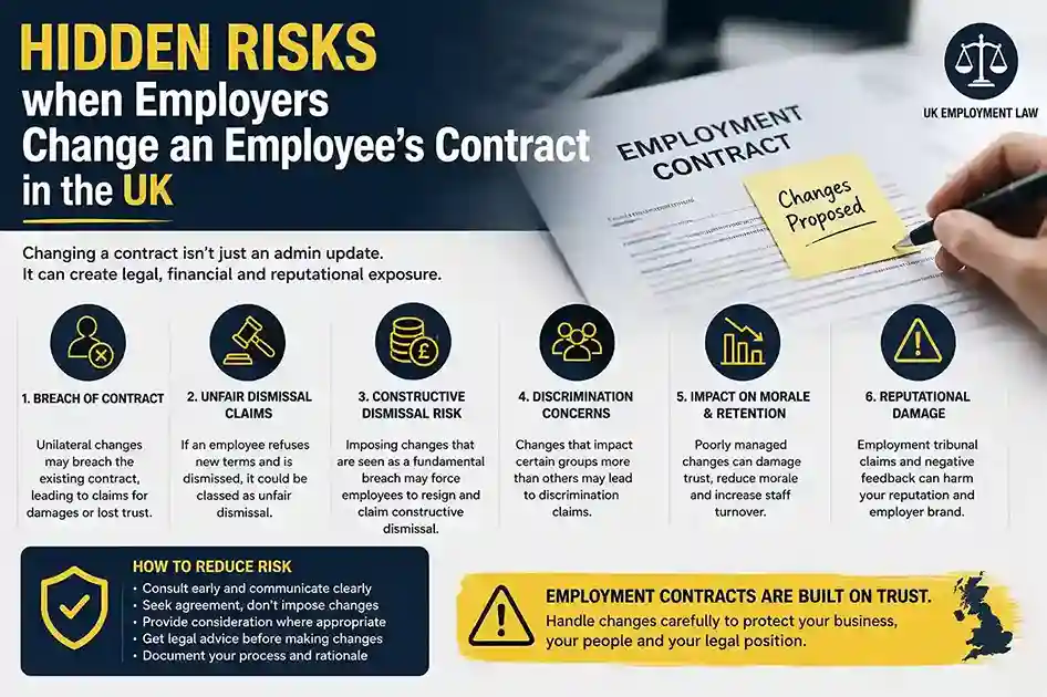 Hidden Risks of Contract Variation in the UK