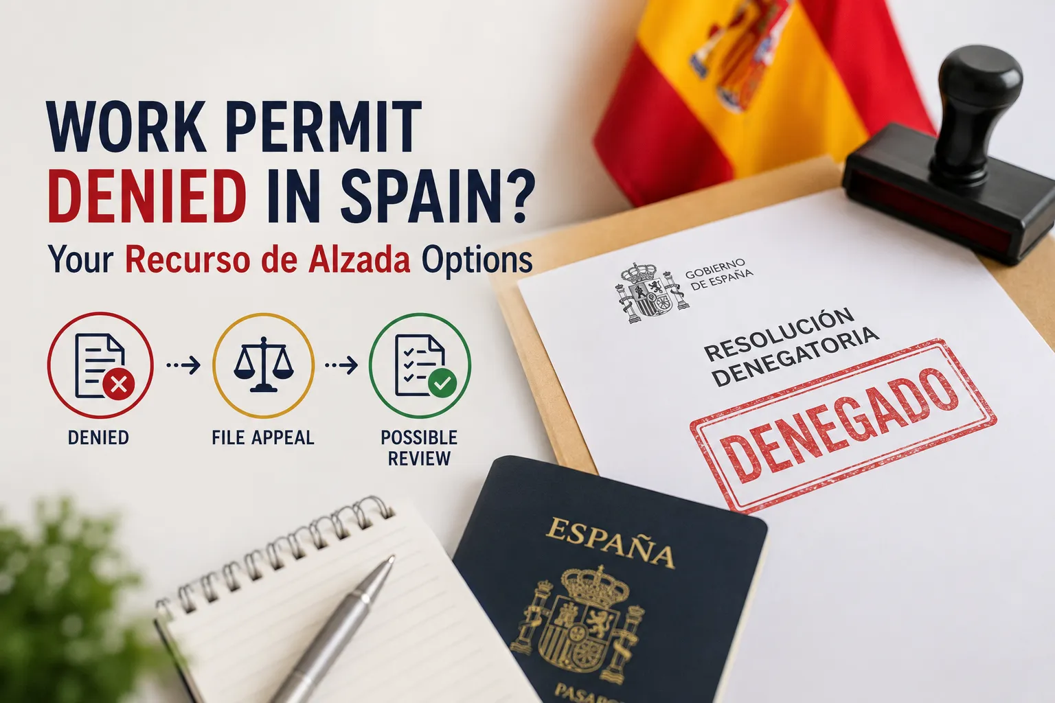 Work permit denial in Spain guide